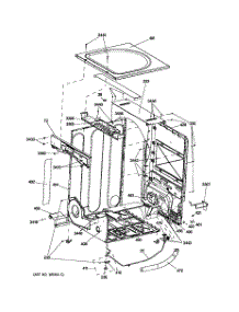08 - Fresh Food Shelves parts for Ge Refrigerator GIU21XGYCFKB / from AppliancePartsPros.com