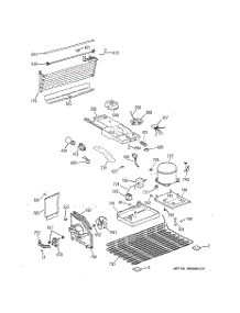 07 - Ice Maker & Dispenser parts for Ge Refrigerator PCE23TGXEFSS / from AppliancePartsPros.com