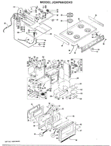 06 - Freezer Shelves parts for Ge Refrigerator PCE23NGTLFBB / from AppliancePartsPros.com