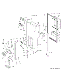 04 - Evaporator Instructions parts for Ge Refrigerator GCE23LGYCFWW / from AppliancePartsPros.com