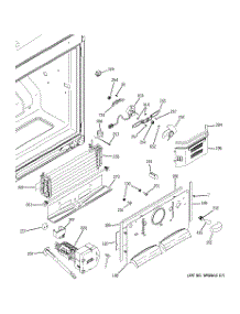 02 - Freezer Section parts for Ge Refrigerator GBSC0HCXFRWW / from AppliancePartsPros.com