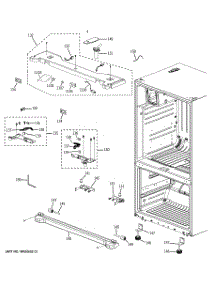 08 - Case Parts parts for Ge Refrigerator PFSS9PKYBSS / from AppliancePartsPros.com