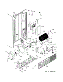 02 - Sealed System & Mother Board parts for Ge Refrigerator GSS22VGMCBB / from AppliancePartsPros.com