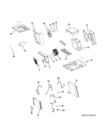 03 - Base Pan & Unit Parts parts for Ge Air Conditioner AEE08AQL1 / from AppliancePartsPros.com