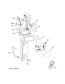 02 - Control Parts parts for Ge Air Conditioner AEH24DQL1 / from AppliancePartsPros.com