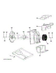 03 - Base Pan Parts parts for Ge Air Conditioner AEM05LQQ1 / from AppliancePartsPros.com