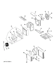 03 - Base Pan & Unit Parts parts for Ge Air Conditioner AEE18DQM1 / from AppliancePartsPros.com