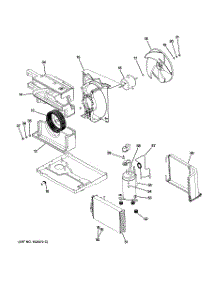 03 - Base Pan & Unit Parts parts for Ge Air Conditioner AEM08LQG1 / from AppliancePartsPros.com
