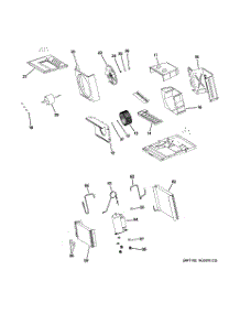 03 - Base Pan & Unit Parts parts for Ge Air Conditioner AEN12AQL1 / from AppliancePartsPros.com