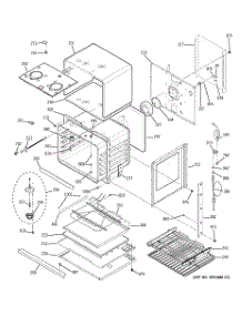 02 - Body Parts parts for Ge Oven PT916SR2SS / from AppliancePartsPros.com