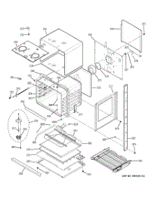 04 - Lower Oven parts for Ge Oven PT956DR2WW / from AppliancePartsPros.com