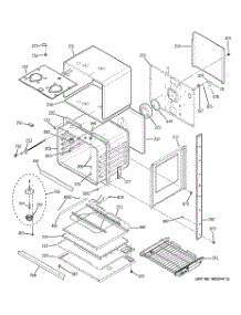 04 - Lower Oven parts for Ge Oven PT956SR2SS / from AppliancePartsPros.com