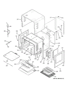 02 - Upper Oven parts for Ge Oven ZET2SM4SS / from AppliancePartsPros.com