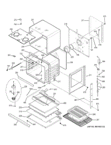 02 - Body Parts parts for Ge Oven ZET938SM3SS / from AppliancePartsPros.com