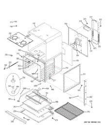 02 - Body Parts parts for Ge Oven JCKP70DP3BB / from AppliancePartsPros.com