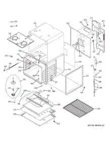 02 - Upper Oven parts for Ge Oven PK956DR2CC / from AppliancePartsPros.com