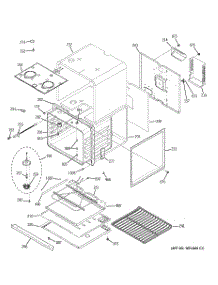 04 - Lower Oven parts for Ge Oven JKP55DP4BB / from AppliancePartsPros.com