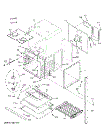 04 - Lower Oven parts for Ge Oven PK956DR2WW / from AppliancePartsPros.com
