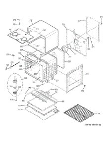 02 - Upper Oven parts for Ge Oven JTP55SP2SS / from AppliancePartsPros.com