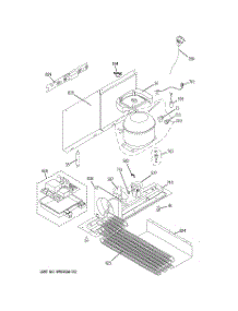 03 - Unit Parts parts for Ge Wine Cooler ZIDI240WBII / from AppliancePartsPros.com
