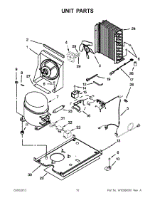 05 - Unit Parts parts for Jenn-Air Ice Machine JIM158XXCX2 / from AppliancePartsPros.com
