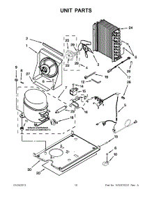 05 - Unit Parts parts for Jenn-Air Ice Machine JIM158XXRS2 / from AppliancePartsPros.com