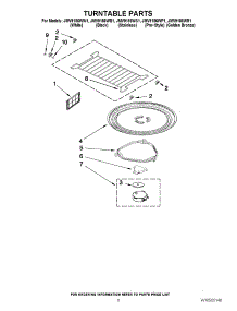 05 - Turntable Parts parts for Jenn-Air Microwave JMV9186WR1 / from AppliancePartsPros.com