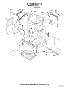 02 - Frame Parts parts for Jenn-Air Compactor TC707S3 / from AppliancePartsPros.com