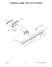 02 - Control Panel And Latch Parts