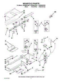 04 - Manifold Parts parts for Jenn-Air Range JGS9900CDF01 / from AppliancePartsPros.com