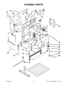 04 - Chassis Parts parts for Jenn-Air Range JES9900CCS02 / from AppliancePartsPros.com