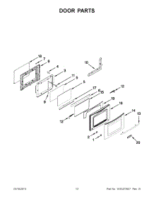 06 - Door Parts parts for Jenn-Air Range JES9900CCS02 / from AppliancePartsPros.com