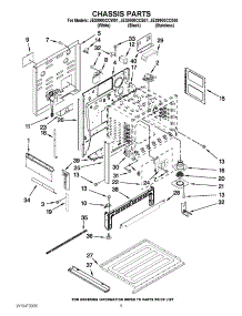04 - Chassis Parts parts for Jenn-Air Range JES9900CCB01 / from AppliancePartsPros.com