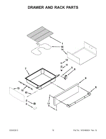 05 - Drawer And Rack Parts parts for Jenn-Air Range JGS8860BDP18 / from AppliancePartsPros.com