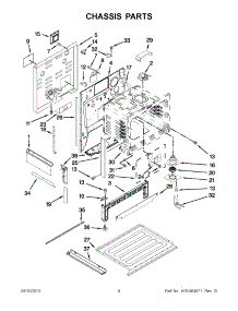 04 - Chassis Parts parts for Jenn-Air Range JES9800CAS02 / from AppliancePartsPros.com