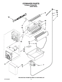 07 - Icemaker Parts parts for Jenn-Air Refrigerator JFC2290VPR3 / from AppliancePartsPros.com