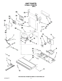05 - Unit Parts parts for Jenn-Air Refrigerator JFC2290VTB4 / from AppliancePartsPros.com