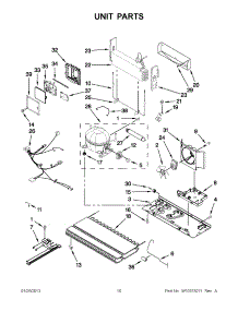 05 - Unit Parts parts for Jenn-Air Refrigerator JFC2290VPF5 / from AppliancePartsPros.com