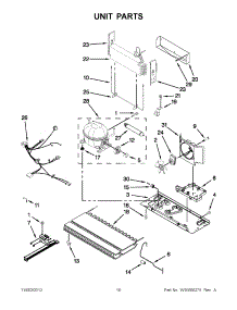 05 - Unit Parts parts for Jenn-Air Refrigerator JFC2089WEM11 / from AppliancePartsPros.com