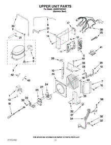 13 - Upper Unit Parts parts for Jenn-Air Refrigerator JS48SEDUEA02 / from AppliancePartsPros.com