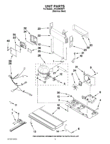 05 - Unit Parts parts for Jenn-Air Refrigerator JFC2290VEP7 / from AppliancePartsPros.com