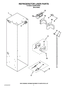 04 - Refrigerator Liner Parts parts for Jenn-Air Refrigerator JS42NXFXDW03 / from AppliancePartsPros.com