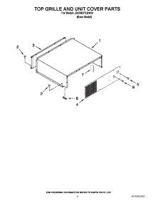 06 - Top Grille And Unit Cover Parts parts for Jenn-Air Refrigerator JS42NXFXDW03 / from AppliancePartsPros.com