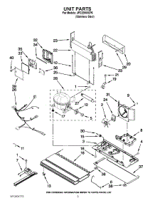 05 - Unit Parts parts for Jenn-Air Refrigerator JFC2290VEP6 / from AppliancePartsPros.com