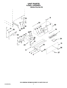 04 - Unit Parts parts for Jenn-Air Wine Cooler JUW248RWRS21 / from AppliancePartsPros.com