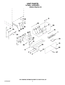 04 - Unit Parts parts for Jenn-Air Wine Cooler JUW248LWRS21 / from AppliancePartsPros.com