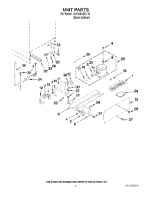 04 - Unit Parts parts for Jenn-Air Wine Cooler JUW248LBCX13 / from AppliancePartsPros.com