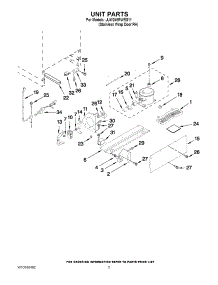 04 - Unit Parts parts for Jenn-Air Wine Cooler JUW248RWRS11 / from AppliancePartsPros.com