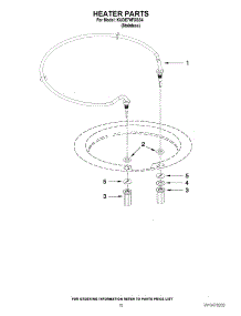 08 - Heater Parts parts for Kitchenaid Dishwasher KUDE70FXSS4 / from AppliancePartsPros.com