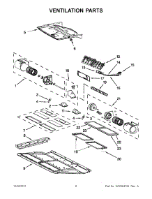 03 - Ventilation Parts parts for Kitchenaid Microwave KHMS2056SSS4 / from AppliancePartsPros.com